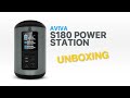 UNBOXING: Aviva S180 Solar Generator [INCREDIBLE DISPLAY!!] [60W USB C PD!!]