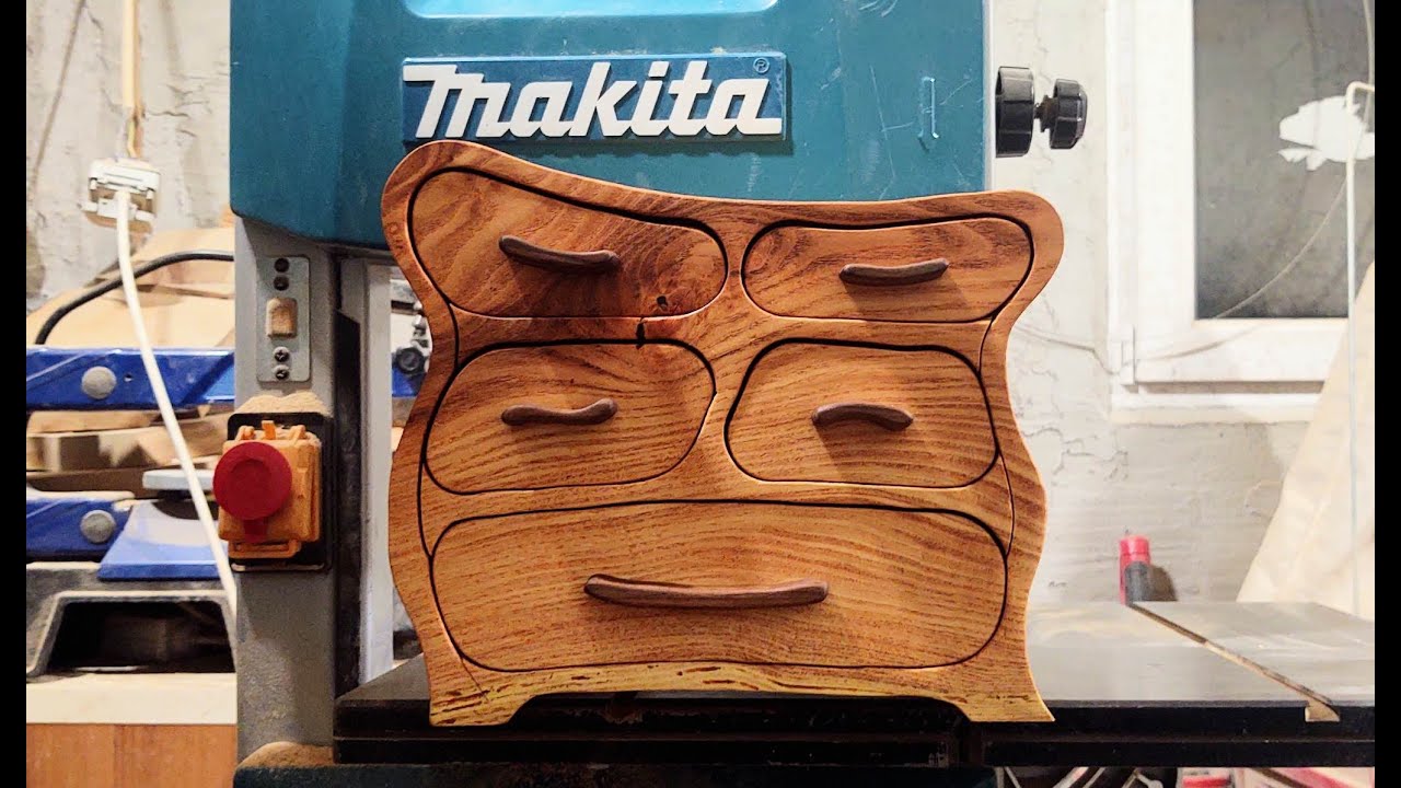 Big Bandsaw Box with Makita bandsaw YouTube