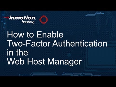 How to Enable Two-factor Authentication in WHM