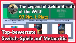 Top 300 der bestbewerteten Nintendo Switch-Spiele auf Metacritic