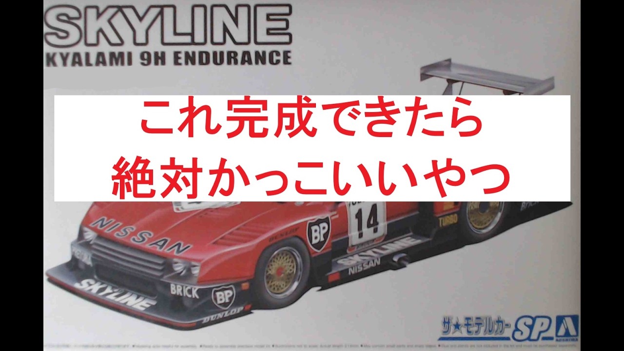 アオシマ ニッサン R30 スカイラインターボ キャラミ9時間耐久レース