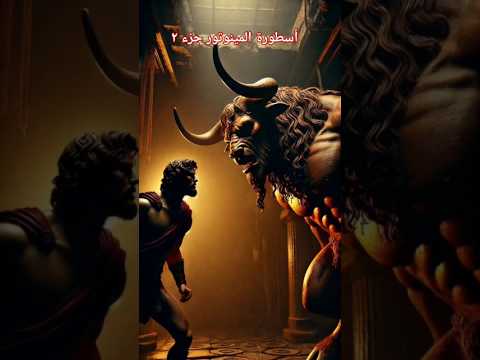 أسطورة المينوتور جزء ٢ مينوتور أسطورة مينوتور الأساطير الإغريقية ثيسيوس ميثولوجيا