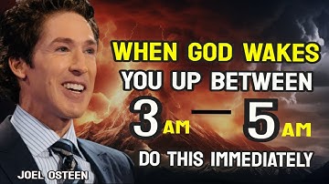 Joel Osteen 2025 - Do This Immediately You Wakes Up Between 3am And 5am For Your Protection
