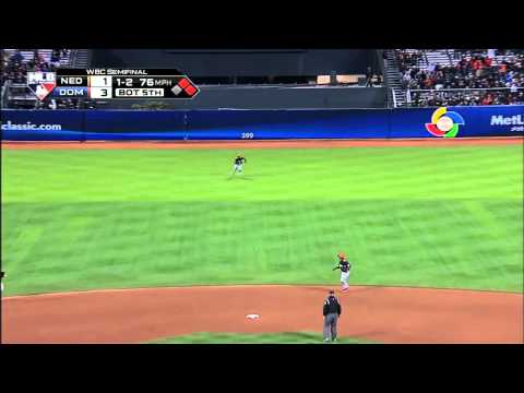 Netherlands v Dominican Rep. (1-4) Baseball Highlights - World Baseball Classic Semi 2 [18/03/2013]