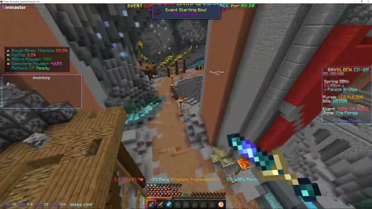 chat monitor and player reactor