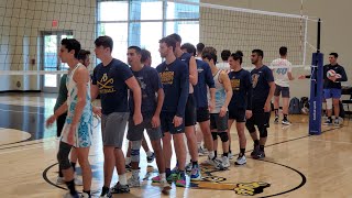 FIU A vs UM Semifinals Men's Club Volleyball game 2 of 2 - 20220402