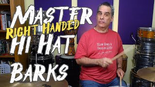 How To Play Right Hand Hi Hat Barks | The Funky Stuff