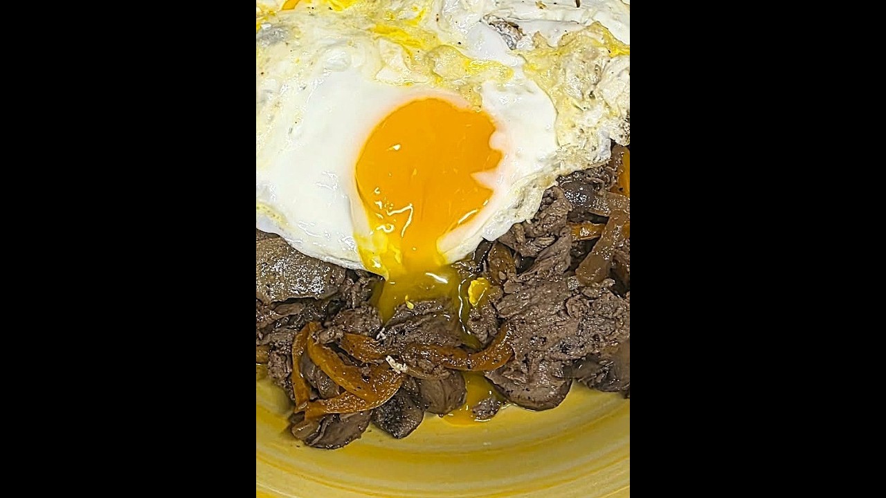 ASMR Poor mans Steak and Eggs