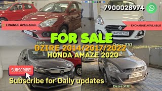 💥FOR SALE 💥 DZIRE & AMAZE | PETROL | FINANCE AVAILABLE | EXCHANGE AVAILABLE 