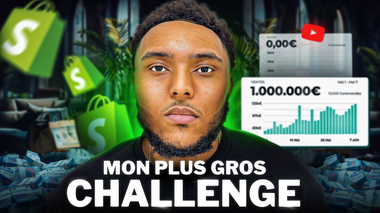CHALLENGE : 365 jours pour passer de 0 à 1M€ avec ma marque e-commerce | Build In Public
