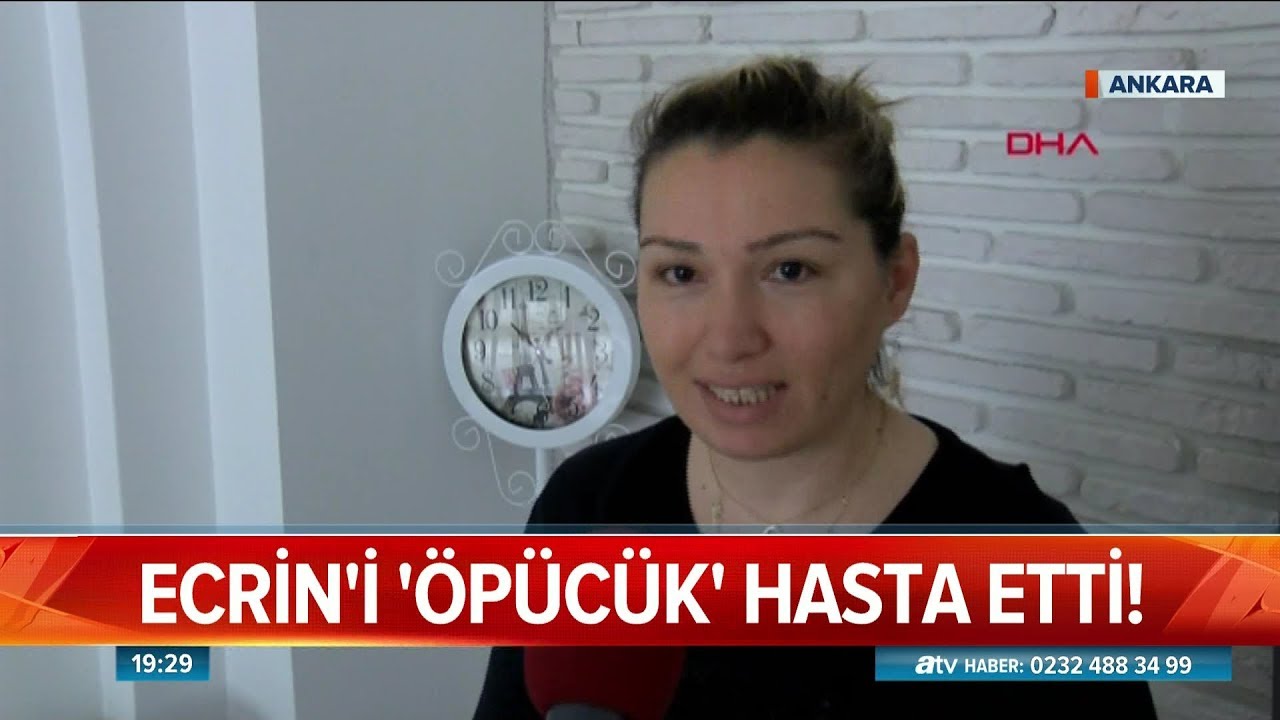 Ecrin'i öpücük hasta etti - Atv Haber 14 Şubat 2019