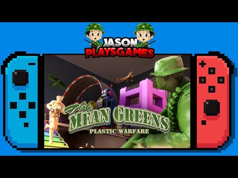 the mean greens plastic warfare  2022 New  The Mean Greens Plastic Warfare Nintendo Switch Gameplay - FFA Win