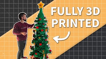 Een gigantische kerstboom maken geïnspireerd op Lego