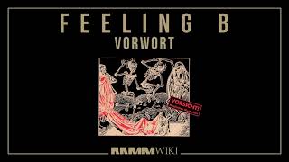 Feeling B - Vorwort