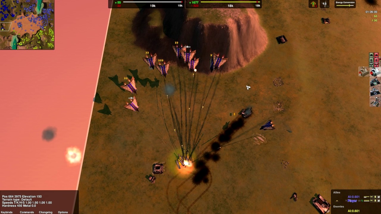 Total Annihilation CORE Rapier Gunship Aircraft TA HD 1080p PC