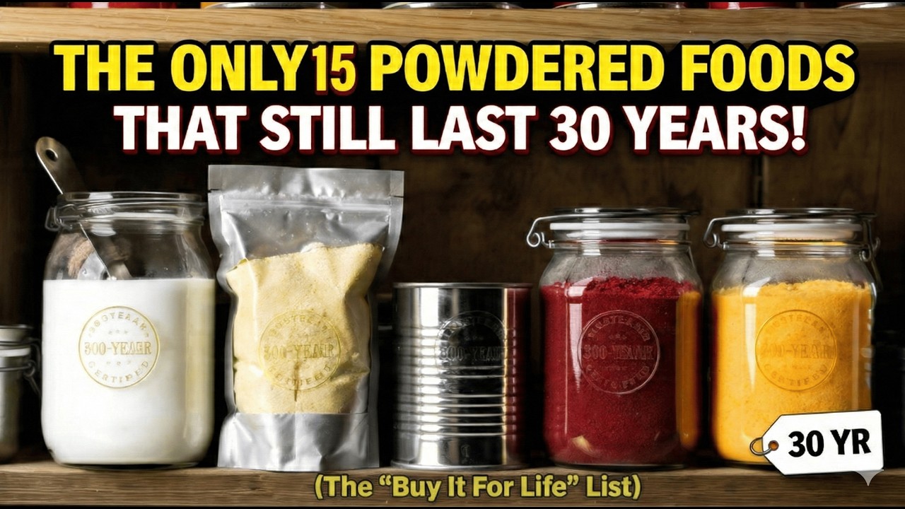 Powder Eat The Only 15 Powdered Foods That Still Last 30 Years (The “Buy It For ...