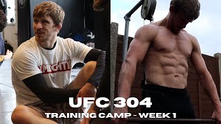 UFC 304 TRAINING CAMP with Arnold Allen | Week 1