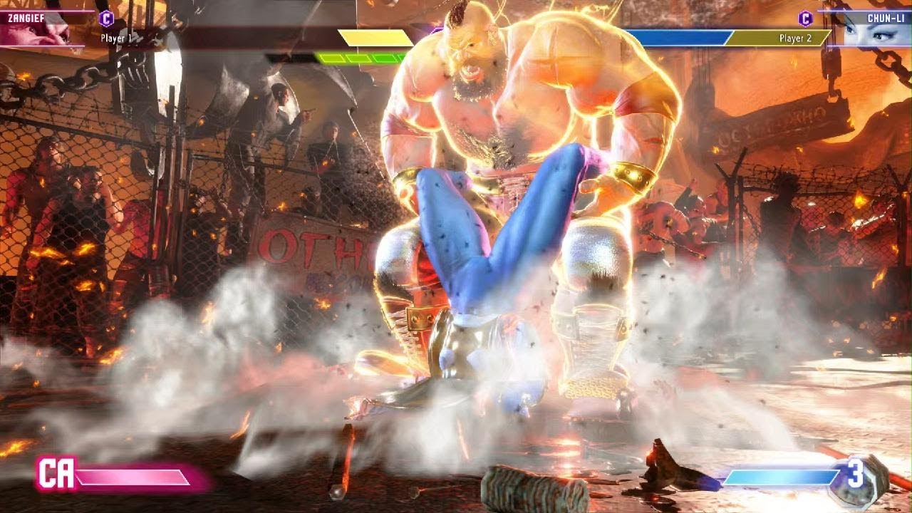 Zangief Throws on ChunLi Street Fighter 6 YouTube
