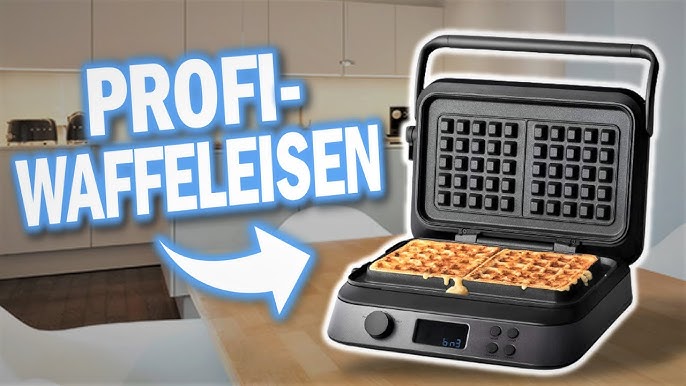 Waffeleisen im Gamechanger Waffelbusiness von Crest - YouTube - Tefal?! Lidl - drehbares Erzfeind - Silver Der