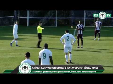 Atiker Konyaspor Umuz Antalya Kampindaki Ilk Ozel Macinda Hatayspor U 3 1 Maglup Etti Youtube