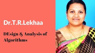Dr.T.R.Lekhaa,AP/IT | Greedy method - Prims | SNS Institutions