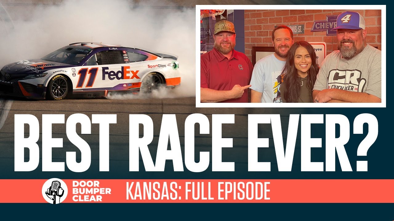 Was Kansas the best race in NASCAR history? Door Bumper Clear Full