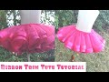 How To Make a Ribbon Trim Tutu