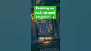 Can you build an underground kingdom in Going Medieval?