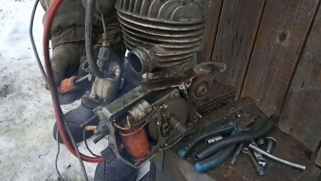 Запуск двигателя 2тэ116