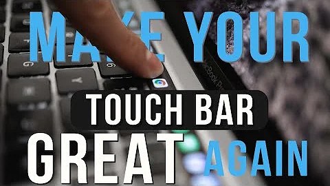 The Macbook Touch Bar is (actually) AWESOME! Full Customization Tutorial 2022