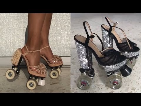 high heel skate shoes