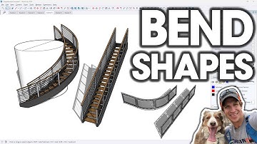 The Ultimate Guide to BENDING SHAPES with Shape Bender in SketchUp!