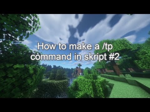 How to make a /tp command #2 - YouTube