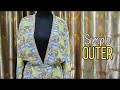 MENJAHIT OUTER SIMPEL BAHAN KAIN SIFON