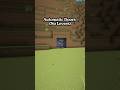Simple Auto Doors, Hands-Free | Minecraft #minecraft #shorts