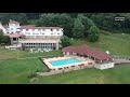 The Historical Summit inn Hotel with a view of Uniontown from our Drone.