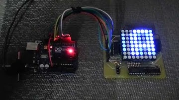 RGB Dot-Matrix Scrolling Text Display with Arduino Uno