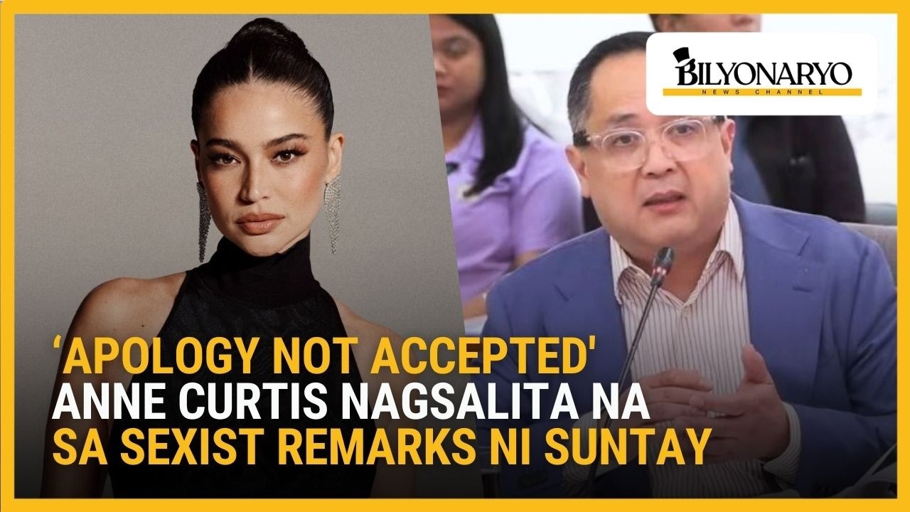 Энн Кертис выступила против сексистских высказываний Бонга Сунтая | Agenda Weekend