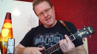 Practice ukulele chords with Jason 22 B F and E