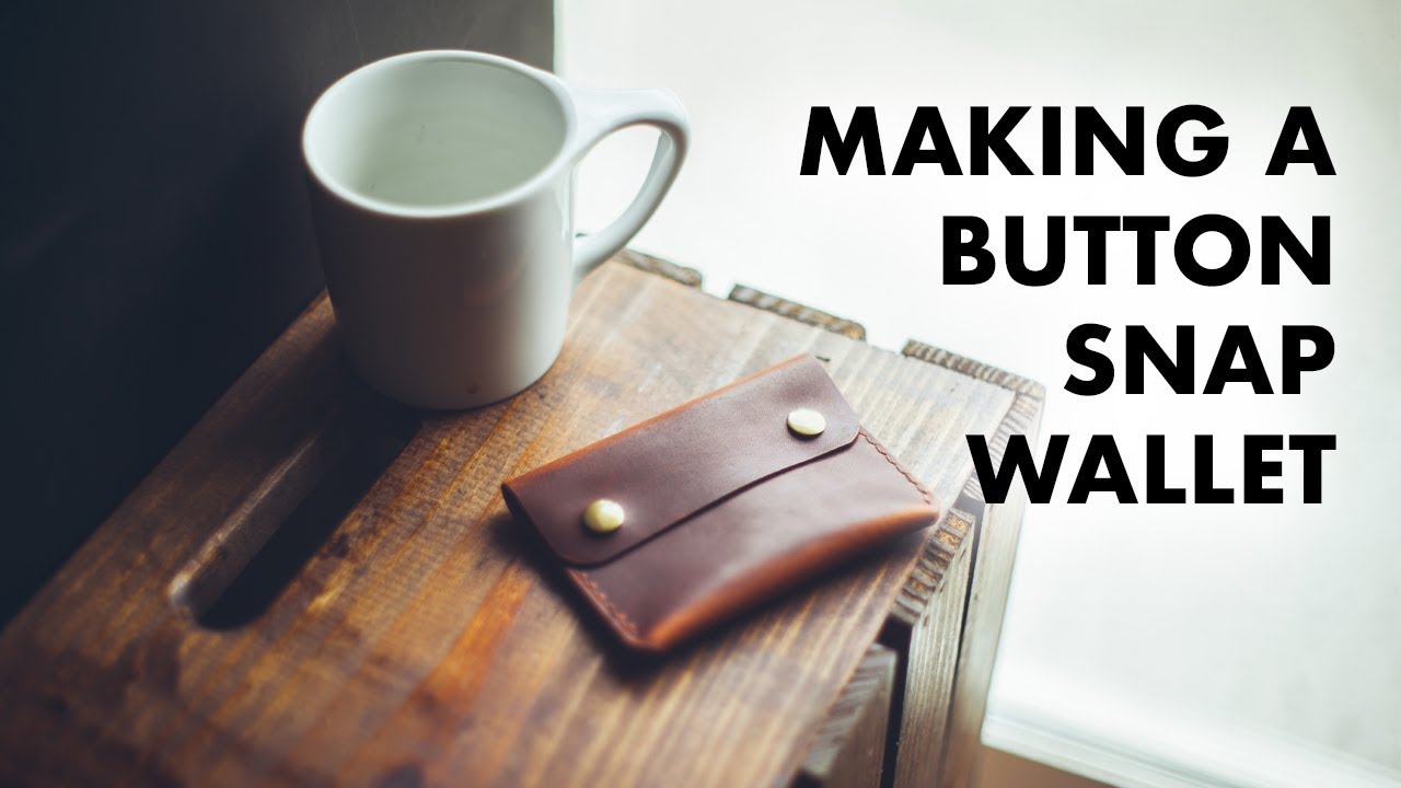 MAKING A BUTTON SNAP WALLET 