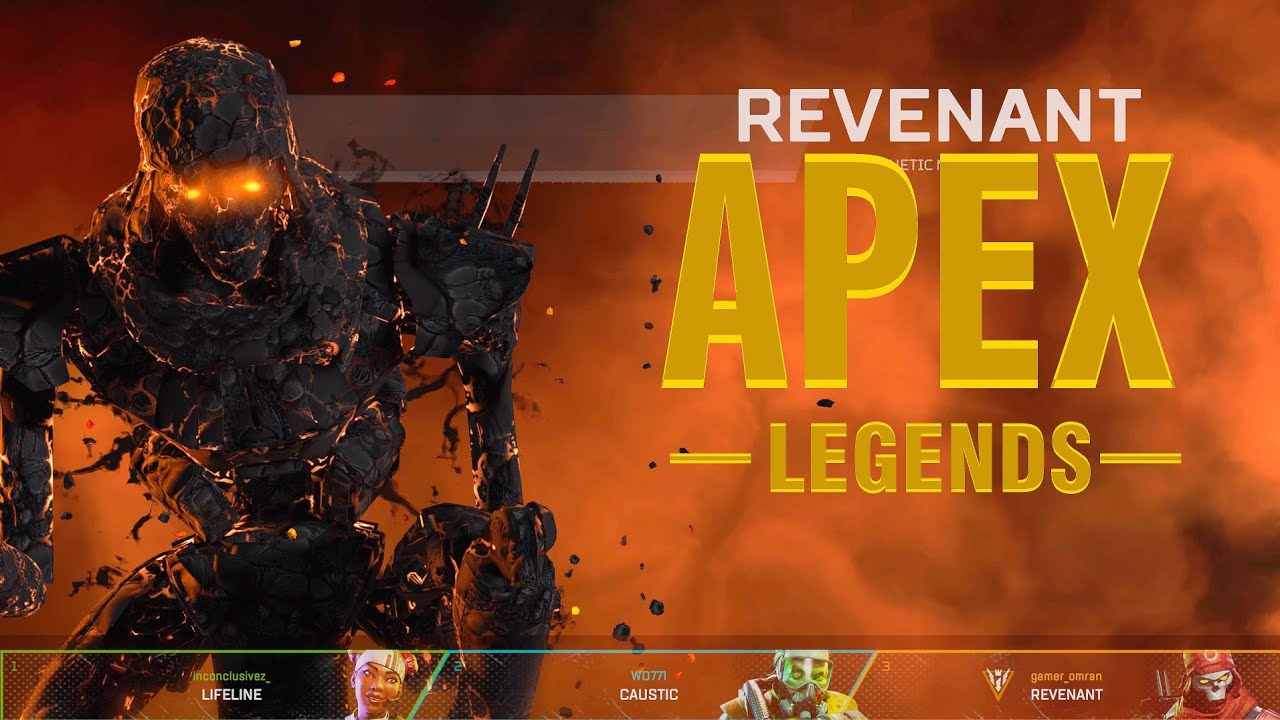 Apex Legends-Battle Royal revenant Gameplay Win(No Commentary)