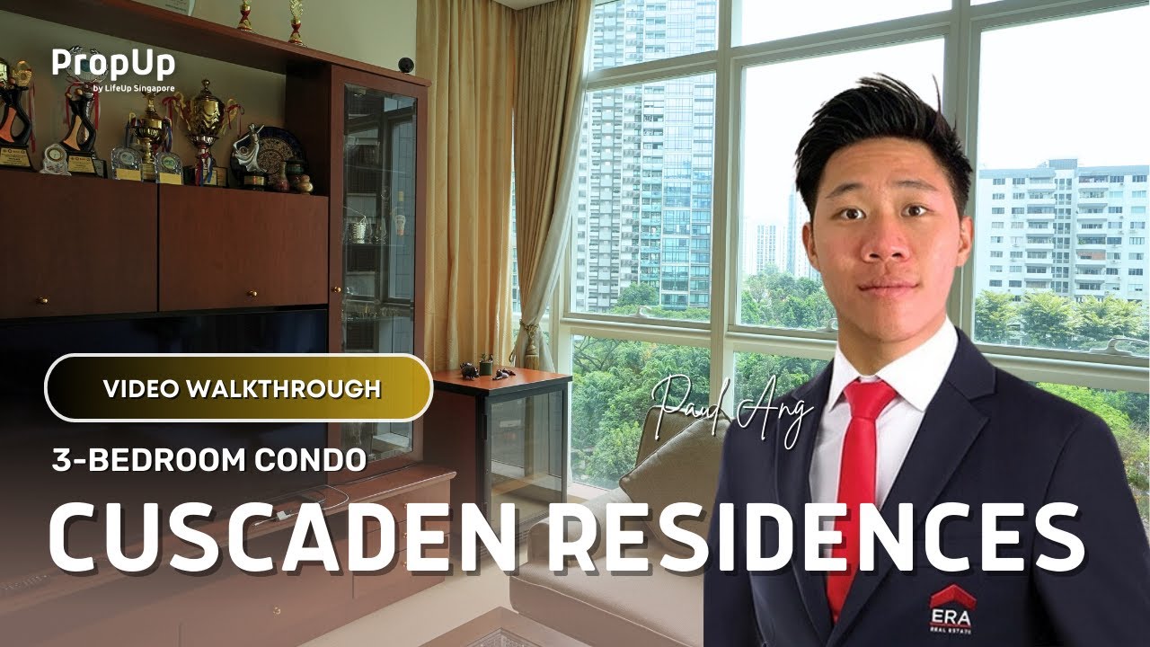 Cuscaden Residences 3-Bedroom Condo Video Walkthrough - Paul Ang