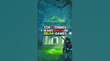 Top 5 THINGS I want back in Zelda Games #zelda #shorts