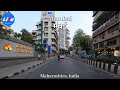 Mumbai 4k  driving downtown  sunset drive
