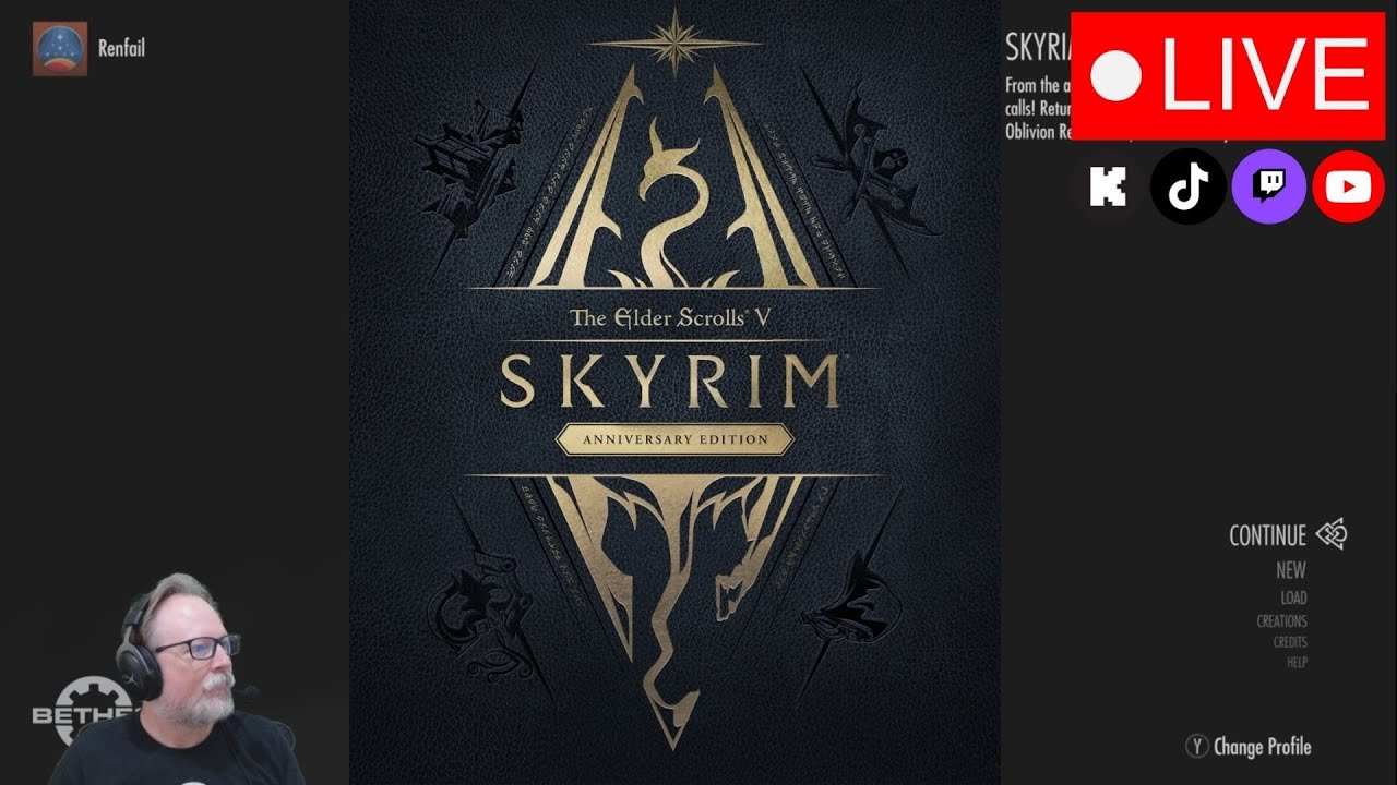 New Years Eve In Skyrim - First Time Playthrough - YouTube