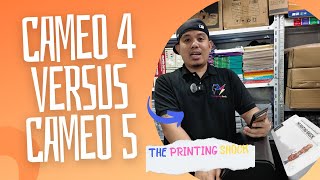 CAMEO 4 VS CAMEO 5 COMPARISON | The Printing Shock | Marlon Ubaldo