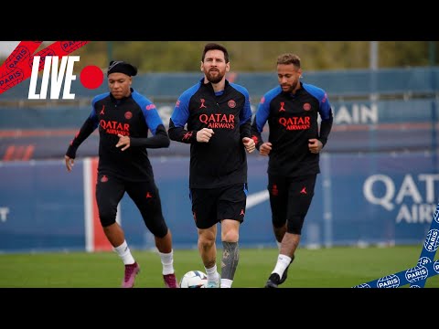 ⚽️ 15 minutes training session pre Paris Saint-Germain - Troyes 🔴🔵