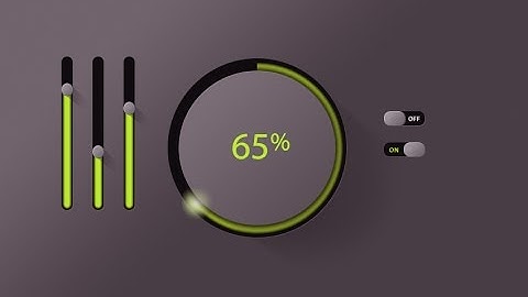 Android Mobile GUI Element Design in Adobe Photoshop CC UI,Ux graphic design