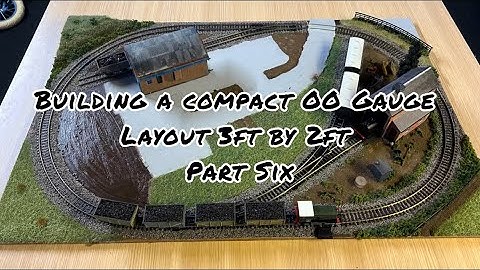 Building a compact OO Gauge Model Railway Layout 3ft by 2ft | Part Six The Field