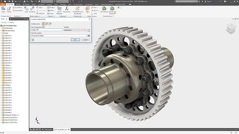 #Autodesk Inventor Quick Tip: Simplify assembly to a single part